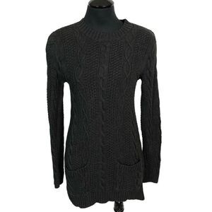 Jeanne Pierre Cotton Cable Knit Sweater - Women’s S